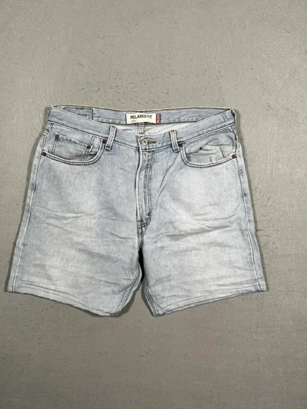 Levi’s 550 Light Blue Denim Shorts Relaxed Vintage W36 I8